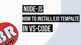 how to install ejs in visual studio code