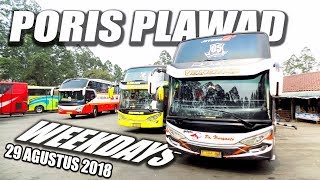 [Update] SEPI PENUMPANG ? Suasana Terminal Bus Poris di Hari Kerja (29 Agustus 2018)