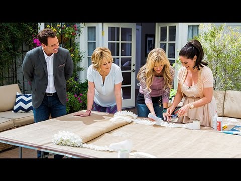 Tanya Memme's DIY Burlap Aisle Wedding Runner Tanya Memme's DIY Burlap Aisle Wedding Runner