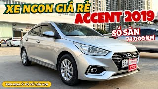 Xe Hyundai Accent 2019 số sàn màu bạc chỉ 302 triệu | Thu đổi Innova Venturer 2018 | Toyota Tân Cảng