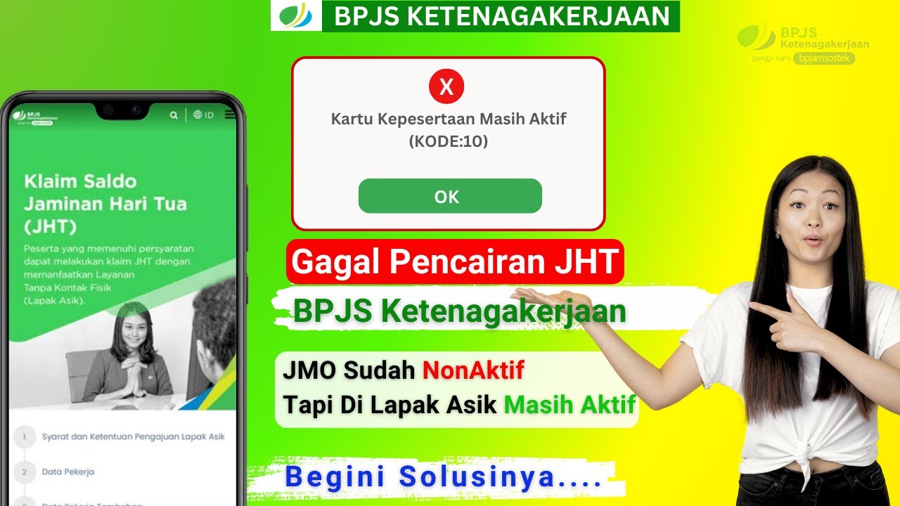 Lapak Asik BPJS Ketenagakerjaan Kartu Kepesertaaan Masih Aktif Kode 10 ...