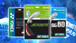 A Complete Guide to Yonex Badminton Strings 2022!