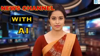 How To Create A News Channel With AI || AI News Video Generator