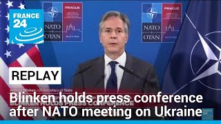 REPLAY - Blinken holds press conference as NATO allies support grows for Ukraine strikes in Russia