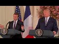 macron trip marks 1st state visit for trump white house