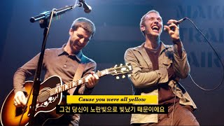 Coldplay Chris Martin and Oasis Noel Gallagher Sing together | 𝙔𝙚𝙡𝙡𝙤𝙬 - 𝘾𝙤𝙡𝙙𝙥𝙡𝙖𝙮 (Lyrics)