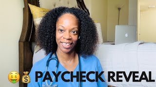 HOW MUCH I MAKE AS A REGISTERED NURSE | My actual paycheck | MY RN PAYCHECK💰🤑💵