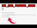 How To Fix ERR_QUIC_PROTOCOL_ERROR in Google Chrome