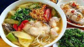 Cách nấu CANH CHUA CÁ đơn giản nhất ngọt thịt không tanh, giải nhiệt mùa hè rất ngon |Nhamtran FV