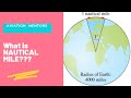 WHAT IS NAUTICAL MILE???? BASIC NAVIGATION SERIES