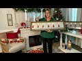 Plow & Hearth Countdown to Christmas Illuminated Advent Calendar on QVC