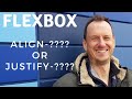 CSS FlexBox and how to use Align-???? and Justify-????
