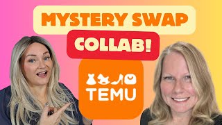 TEMU MYSTERY SWAP/ HAUL wtith @FavoritesWithLaura   #temu #temuhaul @temu #temuunboxing