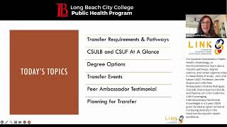 LINKS Program Presentation Spring 2024 - LBCC Public Health
