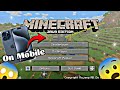 I Played Minecraft Java Edition on Mobile Phone 😱 - Gone Wrong? | SpideyPie