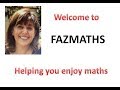 FAZMATHS   Functions    Composite and Inverse   Part 1   Function Notation