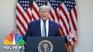 Trump Holds Press Briefing | NBC News NOW