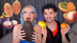 Germans try and rate CRAZY FRUITS from all over the world