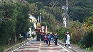 2019.2.17 富浦町多田良・北濱区 神明丸 試し曳き③