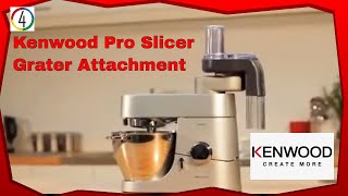 🔪🥕🍅Kenwood Pro Slicer Grater Attachment Demonstration (AT340)