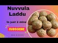 Calcium rich Nuvvula Laddu recipe | Sesame Laddu | Til ke Laddu @Boodiaries