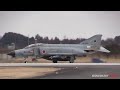 f 4 phantom takeoff 301sq jasdf hyakuri airbase 2nd mission 航空自衛隊百里基地