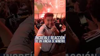 La increíble reacción de un fanático de Mineiro al ver el recibimiento de River Plate 😱