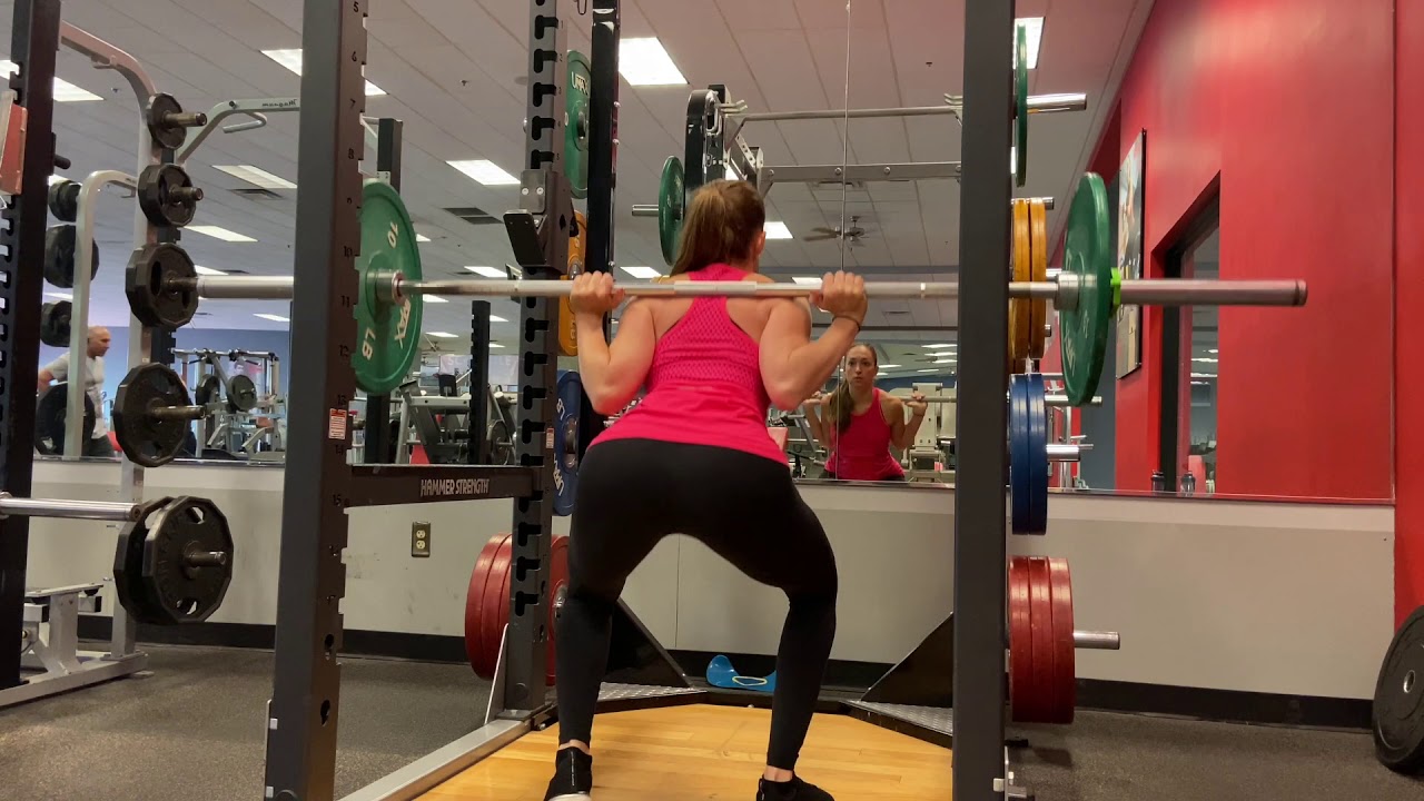 B Stance Squat - YouTube