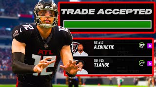 I made the BIGGEST TRADE of the series... Madden 24 Atlanta Falcons Franchise