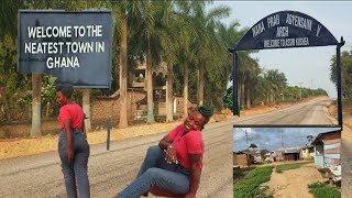 Walked through: the Cleanest Town in Ghana 🇬🇭,  Assin Kushea