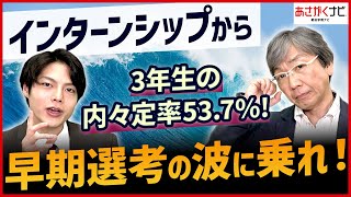 インターンシップ参加による就活のメリットとは？【あさがくナビ】