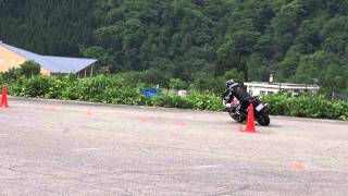 CB400SB 2015-6-7 ホワイトドラゴン バイクジムカーナ 石川瀬女高原