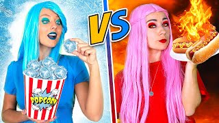 HOT vs COLD Musical! Girl On FIRE VS ICY Girl || Funny relationship's struggles By La La Life!