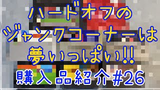 【ハードオフ】ジャンクコーナーは夢いっぱい！【購入品紹介】