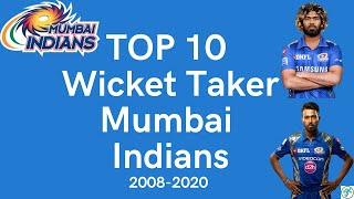 Top 10 Wicket Taker for Mumbai Indians (2008-2020) | IPL | Malinga, Bumrah