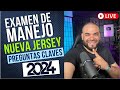 EXAMEN TEORICO DE MANEJO NEW JERSEY 2024 I Aprobarás con estas preguntas