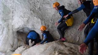 Canyoning dans le Jabron avec ABOARD Rafting