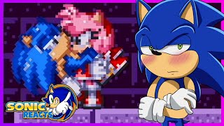 AMY, MY HERO!! Sonic Reacts Team Sonic Adventures - ACT 2 | Marble Zone