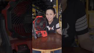 Super quick review, Milwaukee M18 Fan #shorts