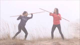 Vilhelmiina and Ruby \u0026 Kombatan (Filipino Martial Arts) Techniques