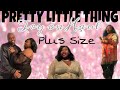 Vlogmas Day 5| Pretty Little Thing Winter Try on Haul with Bae (Plus Size)