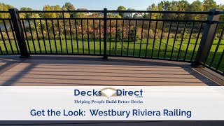 Get the Look: Westbury Riviera Aluminum Deck Railing