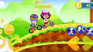 Vlad Bike Race | Plains Levels | Vlad Niki Kids Bike Racing 2022 Game Play #12 | Abdullah Gaming 🎮