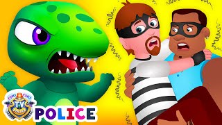 ChuChu TV Police Saving Dino Eggs - Dinosaur Eggs Episode - Fun Stories for Children