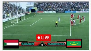 🔰LIVE:SUDAN VS MAURITAN, AFRICA CUP OF NATIONAL QUALIFICATION