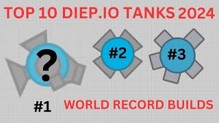 Top 10 best diep.io tanks - 2023