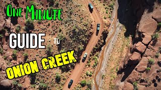 How to find Onion Creek in Moab Utah - 1 minute guide - Easy trail!