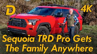 2023 Toyota Sequoia TRD Pro Takes The Family Anywhere