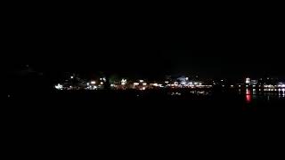 Lake Anasagar night sounds and city lights Ajmer anil jain India