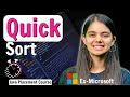 Quick Sort For Beginners | Java Placement Course | @ApnaCollegeOfficial